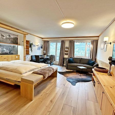 Appartement 42M2 Alpenschick Mit Balkon, Ausblick, Pool - E405 à Saint-Moritz Extérieur photo