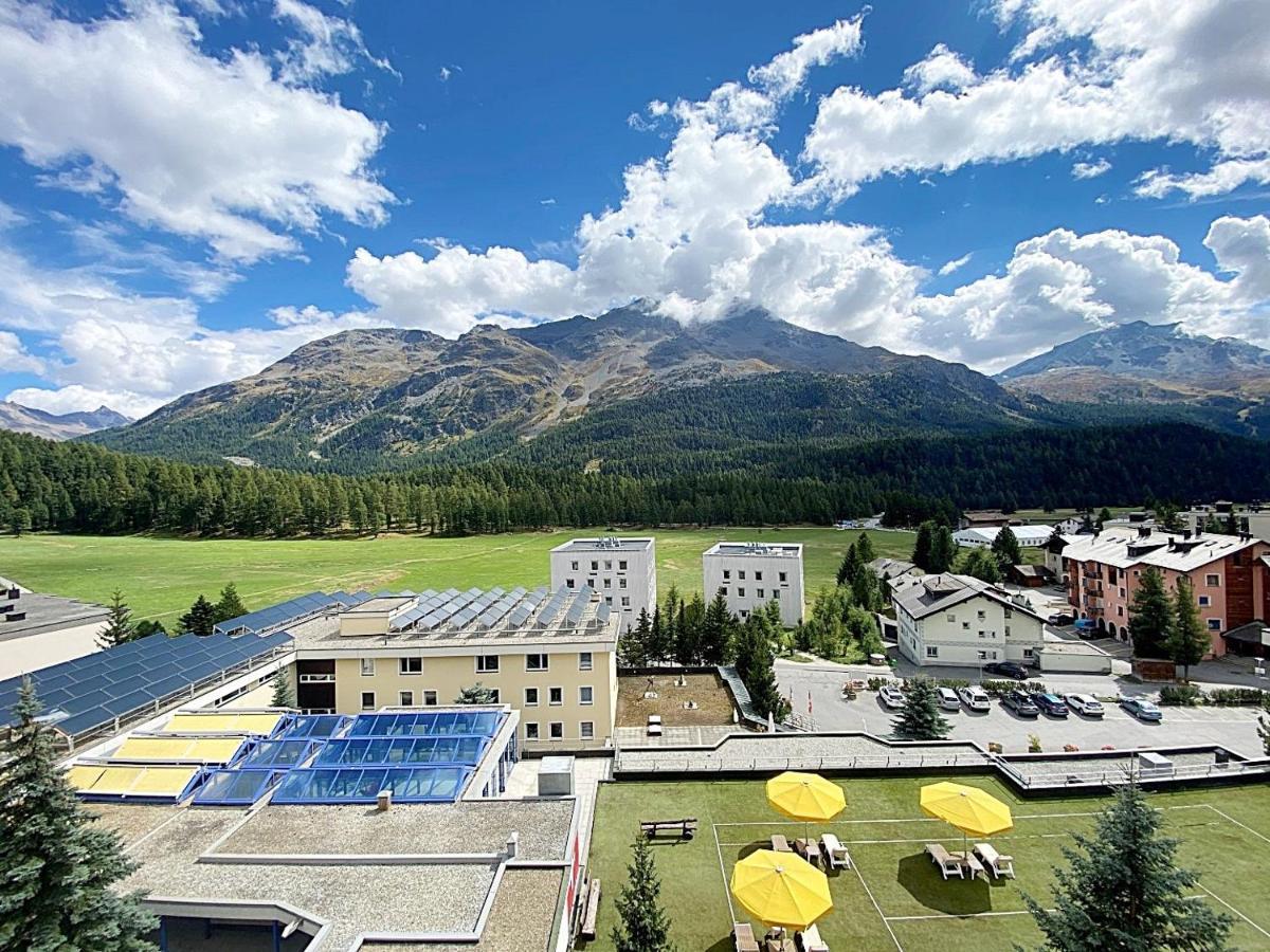Appartement 42M2 Alpenschick Mit Balkon, Ausblick, Pool - E405 à Saint-Moritz Extérieur photo