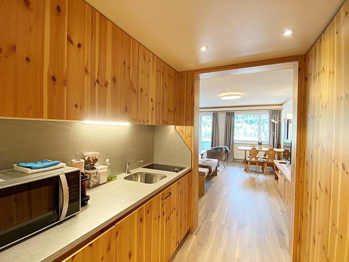 Appartement 42M2 Alpenschick Mit Balkon, Ausblick, Pool - E405 à Saint-Moritz Extérieur photo