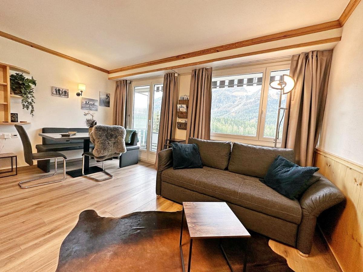 Appartement 42M2 Alpenschick Mit Balkon, Ausblick, Pool - E405 à Saint-Moritz Extérieur photo